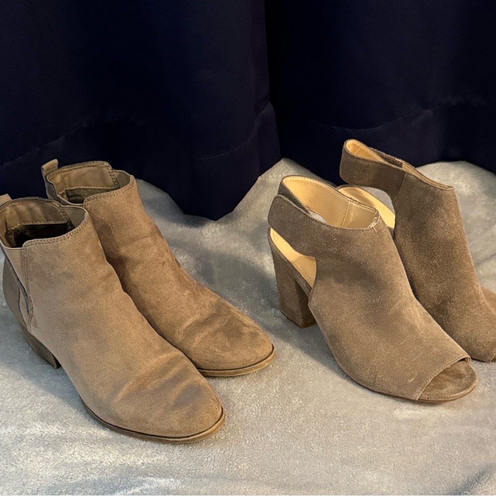 Franco Fortini and Madden Girl Ankle Boots size 8